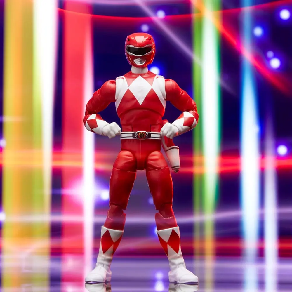 Power Rangers Lightning Collection Remastered Mighty Morphin Red Ranger akciófigura 15 cm termékfotó