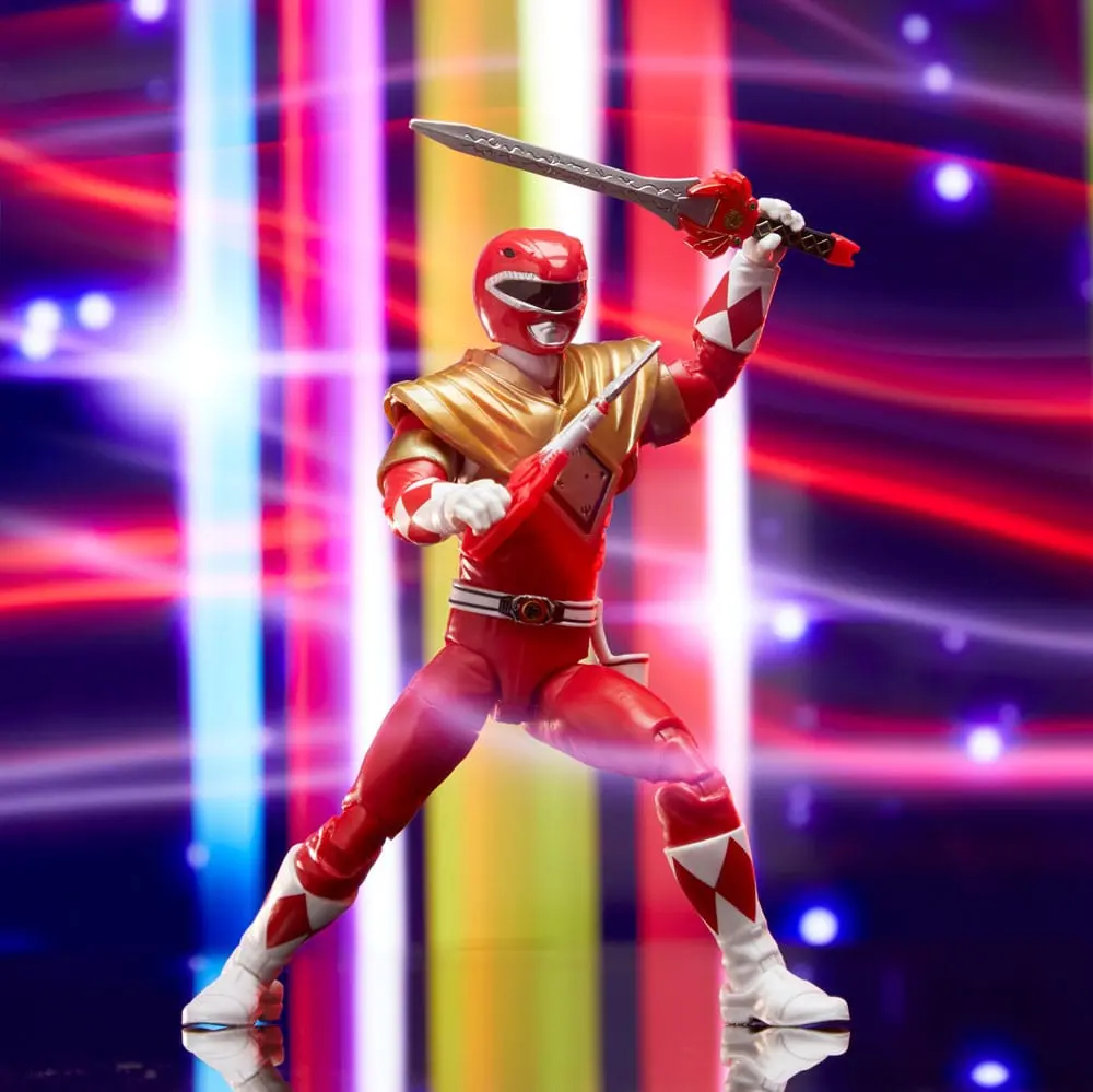 Power Rangers Lightning Collection Remastered Mighty Morphin Red Ranger akciófigura 15 cm termékfotó