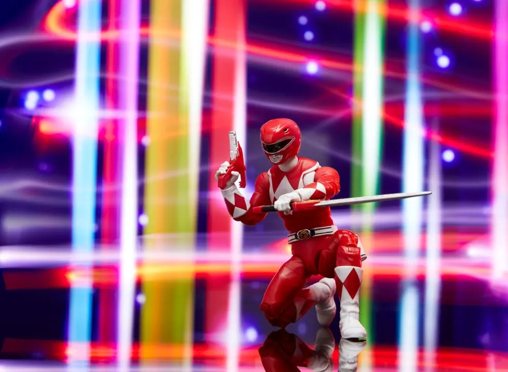 Power Rangers Lightning Collection Remastered Mighty Morphin Red Ranger akciófigura 15 cm termékfotó