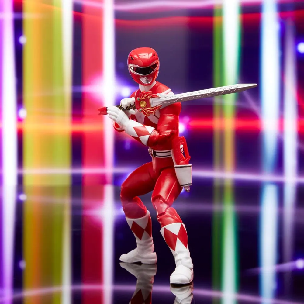 Power Rangers Lightning Collection Remastered Mighty Morphin Red Ranger akciófigura 15 cm termékfotó