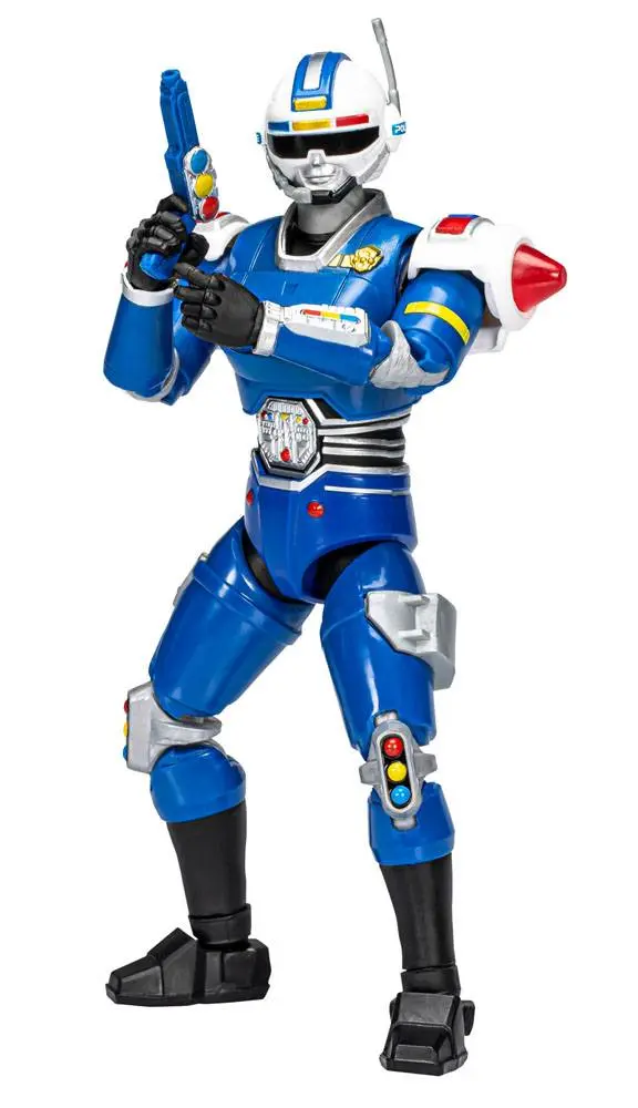 Power Rangers Lightning Collection Turbo Blue Centurion akciófigura 15 cm termékfotó