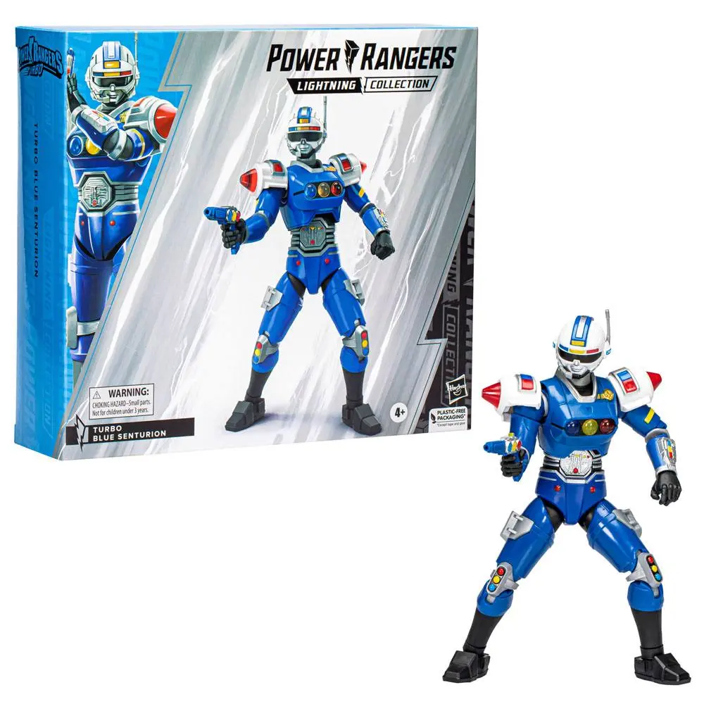 Power Rangers Lightning Collection Turbo Blue Centurion akciófigura 15 cm termékfotó