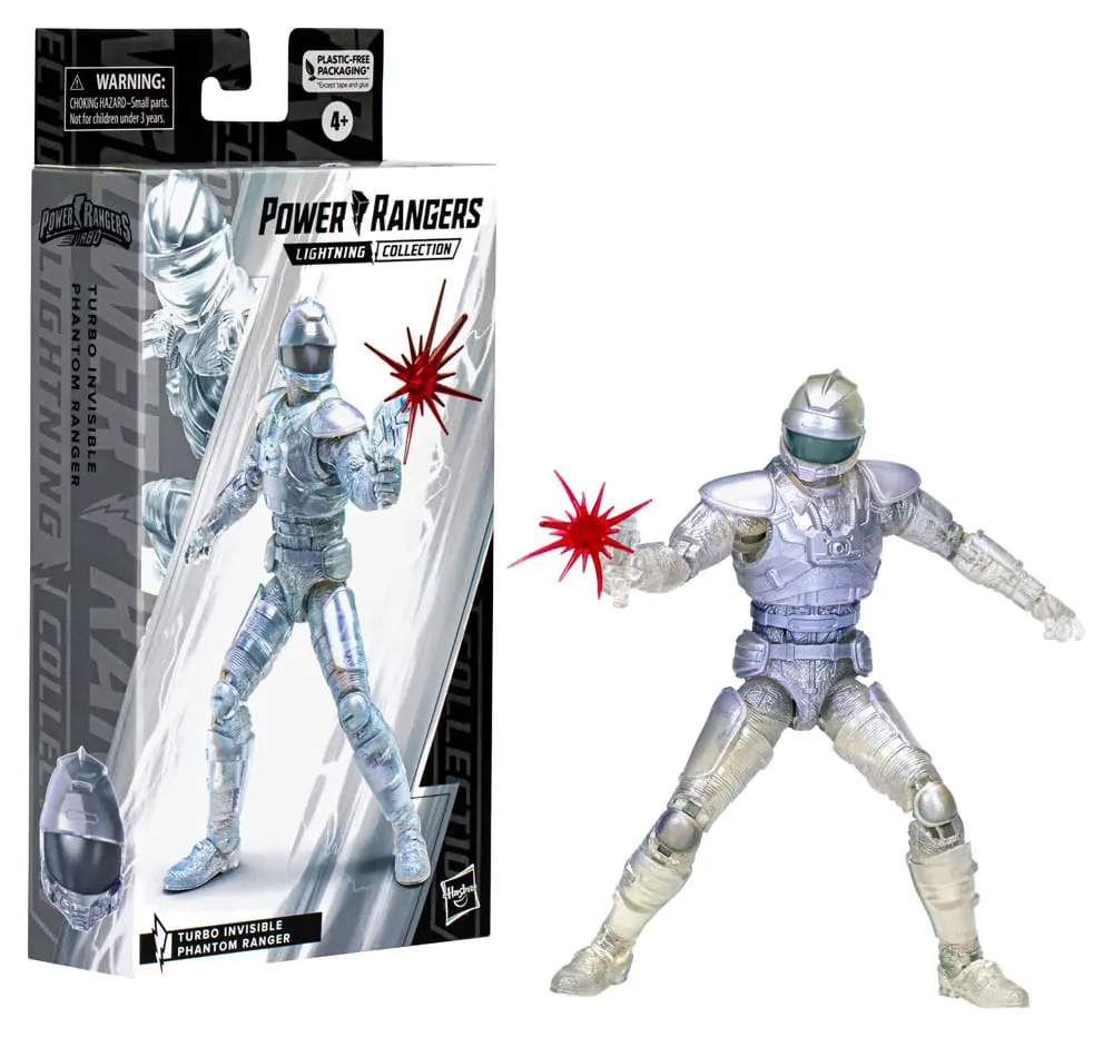 Power Rangers Lightning Collection Turbo Invisible Phantom Ranger akciófigura 15 cm termékfotó