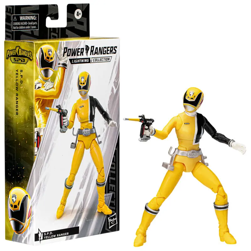 Power Rangers Lightning Collection Yellow Ranger S.P.D figura 15cm termékfotó