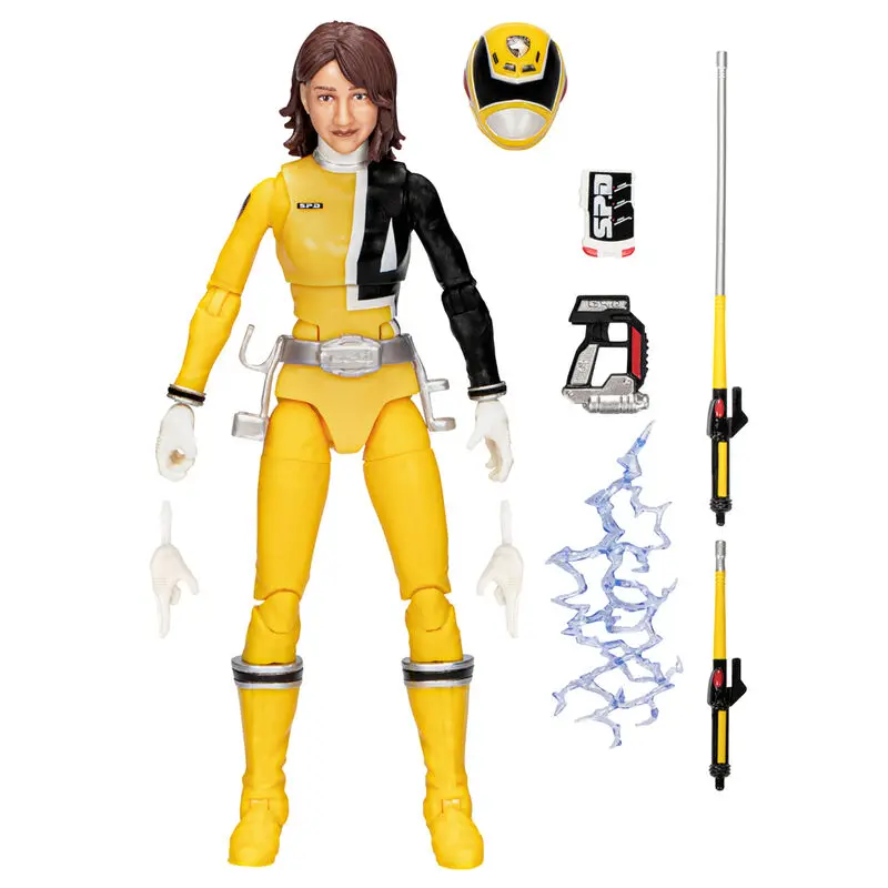 Power Rangers Lightning Collection Yellow Ranger S.P.D figura 15cm termékfotó
