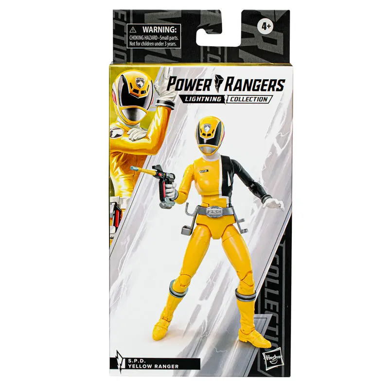 Power Rangers Lightning Collection Yellow Ranger S.P.D figura 15cm termékfotó