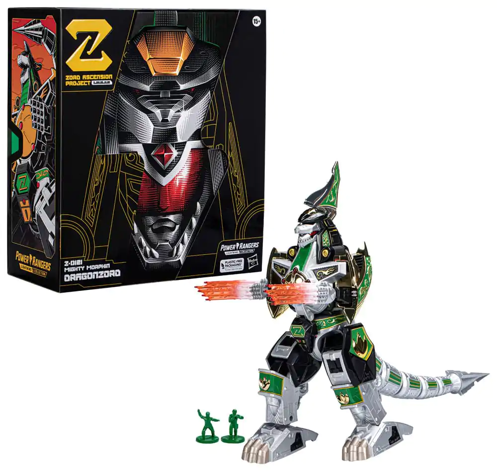 Power Rangers Lightning Collection Zord Ascension Project Z-0121 Mighty Morphin Dragonzord akciófigura 25 cm termékfotó
