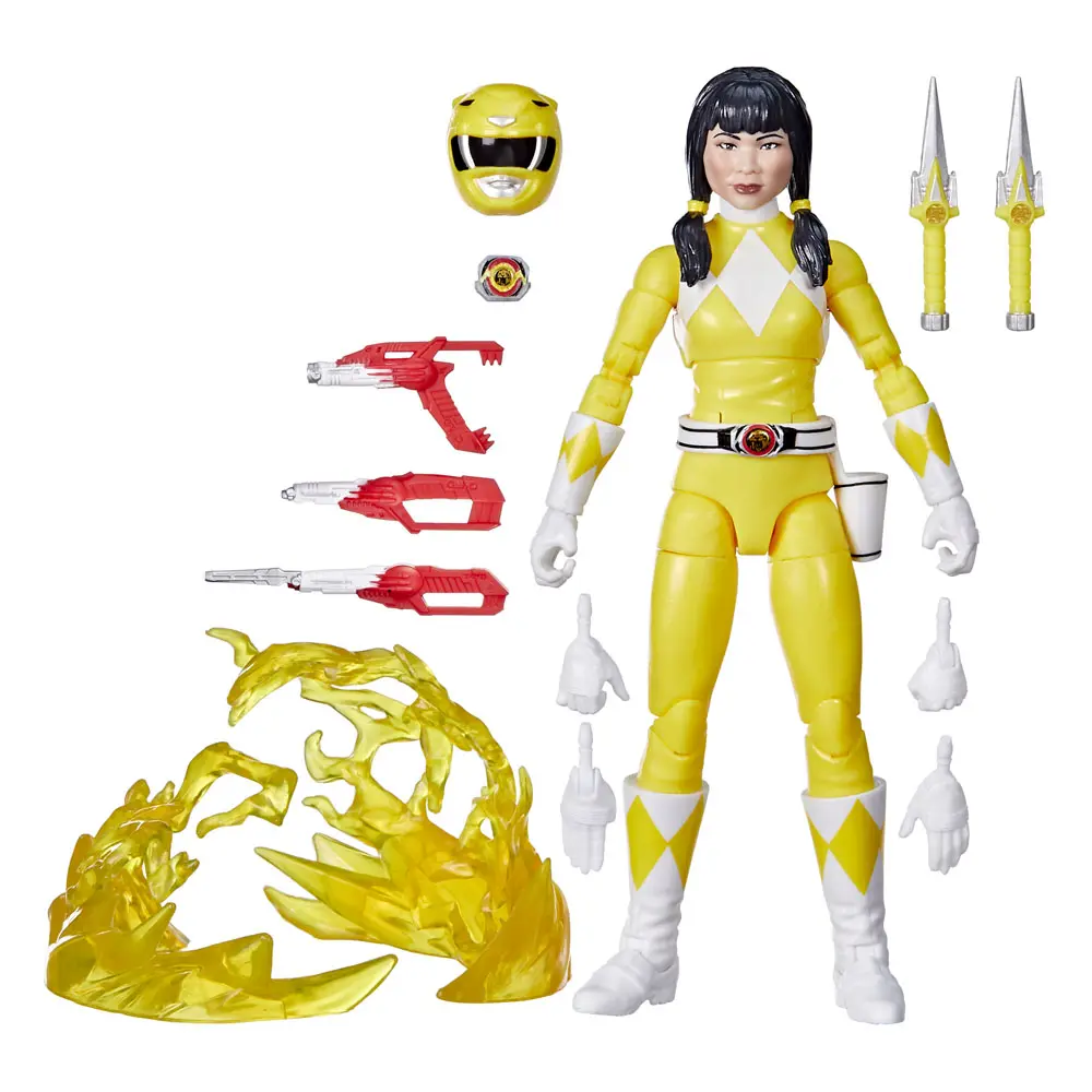 Power Rangers Ligtning Collection Mighty Morphin Yellow Ranger akciófigura 15 cm termékfotó