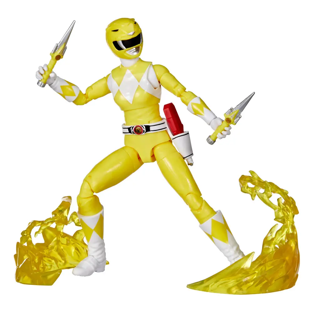 Power Rangers Ligtning Collection Mighty Morphin Yellow Ranger akciófigura 15 cm termékfotó