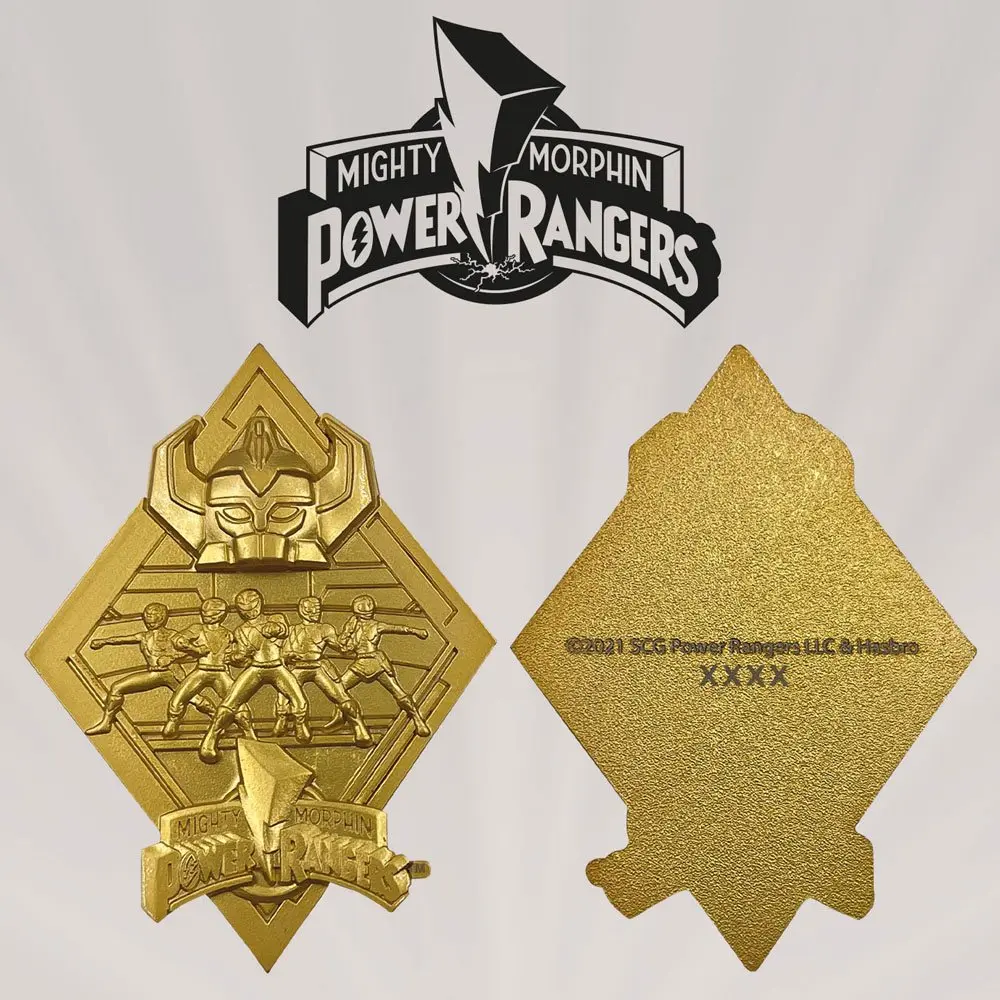 Power Rangers Medallion Limitált kiadás (aranyozott) termékfotó