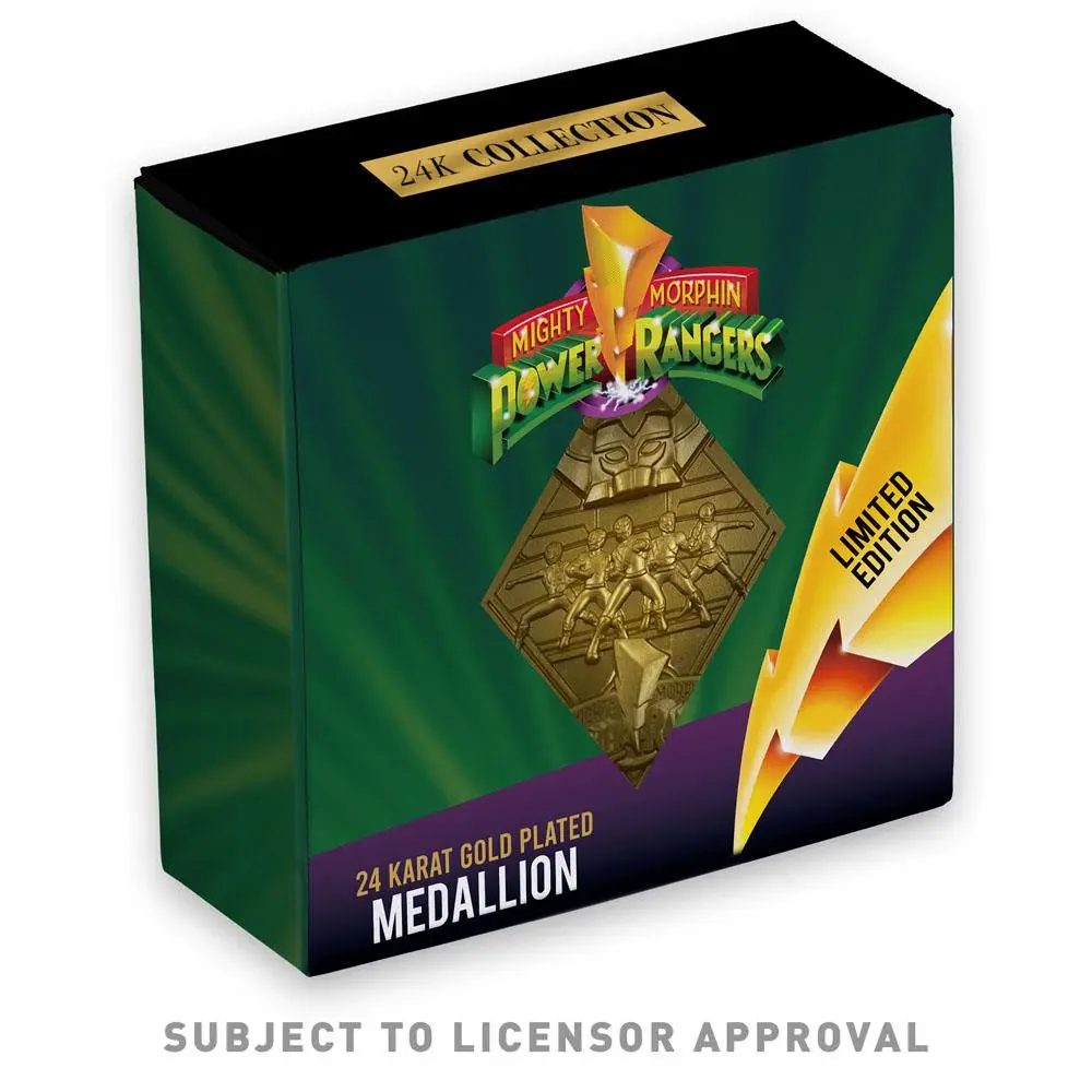 Power Rangers Medallion Limitált kiadás (aranyozott) termékfotó
