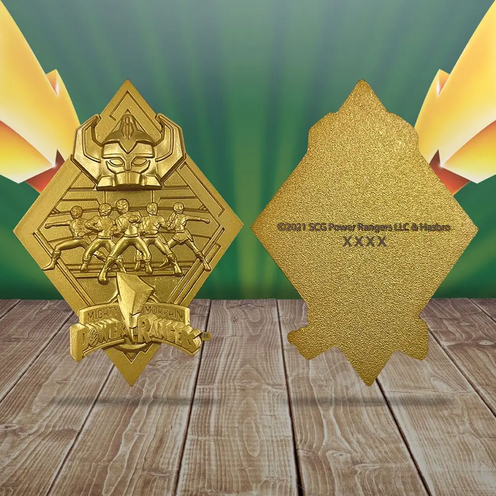 Power Rangers Medallion Limitált kiadás (aranyozott) termékfotó