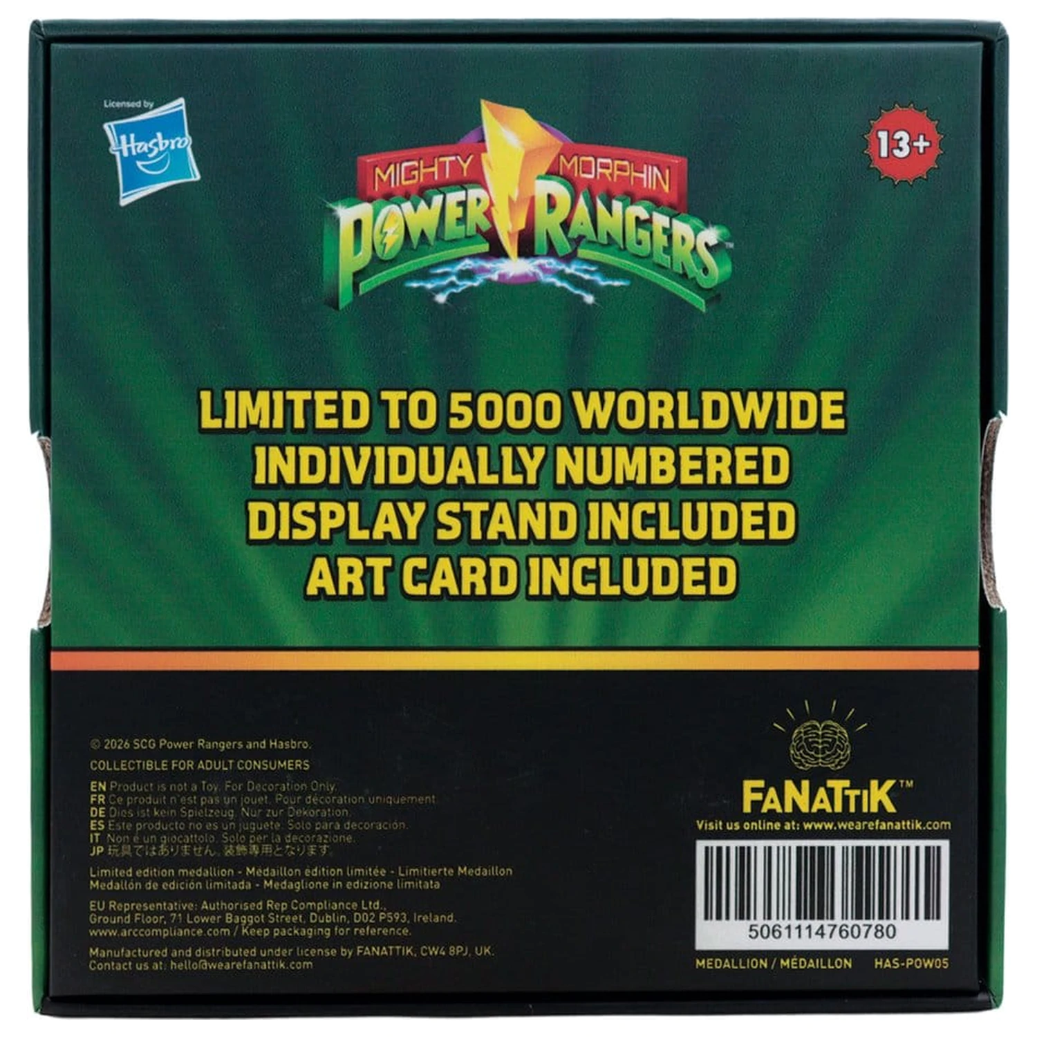 Power Rangers Medallion Megazord Limitált kiadás termékfotó
