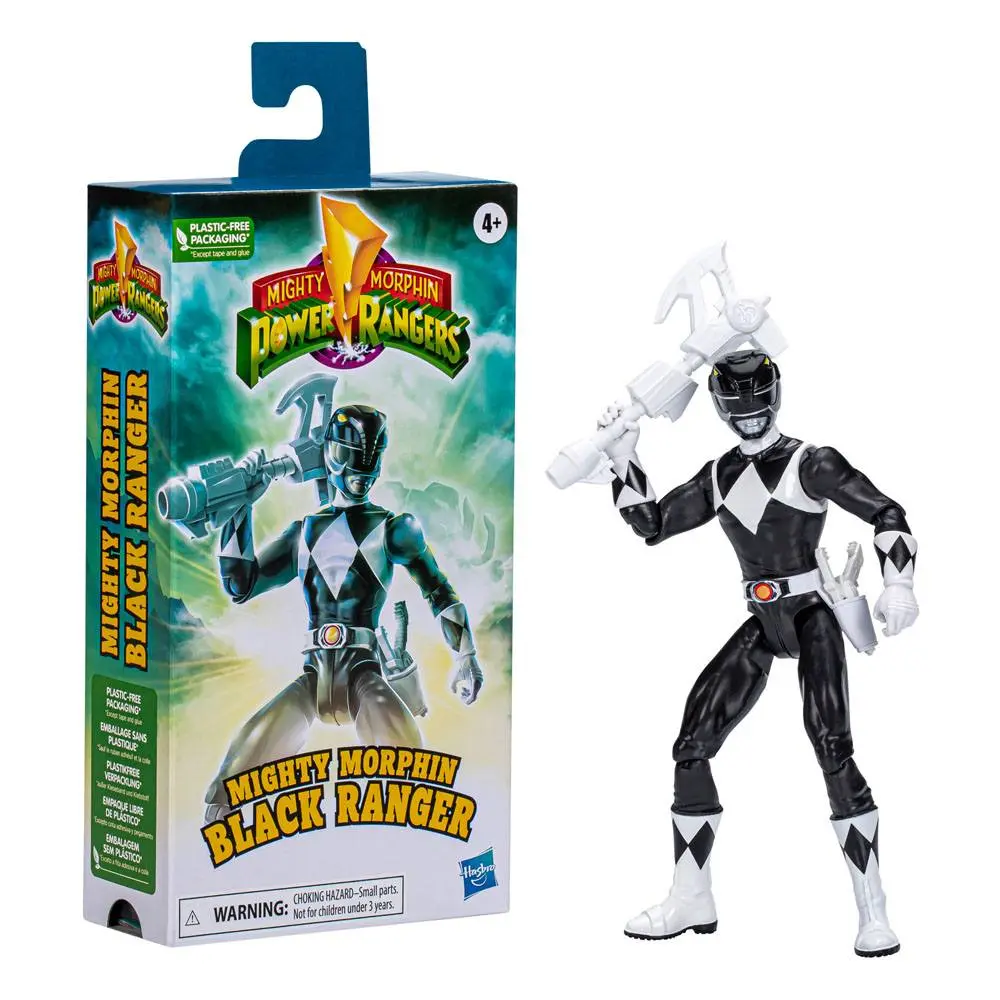 Power Rangers Mighty Morphin Black Ranger akciófigura 15 cm termékfotó