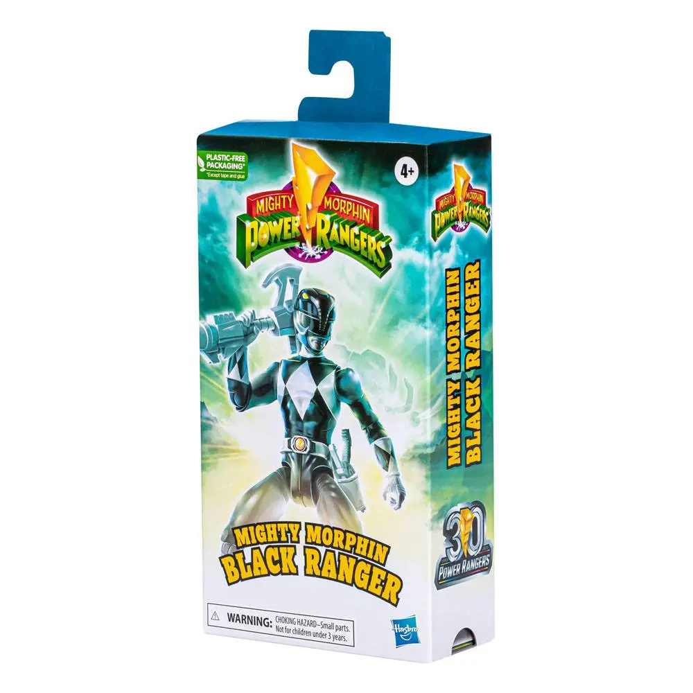 Power Rangers Mighty Morphin Black Ranger akciófigura 15 cm termékfotó