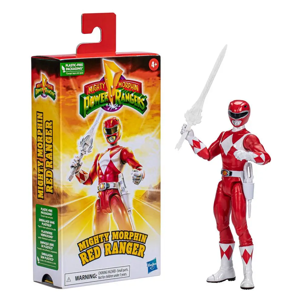 Power Rangers Action Figure Mighty Morphin Red Ranger 15 cm termékfotó