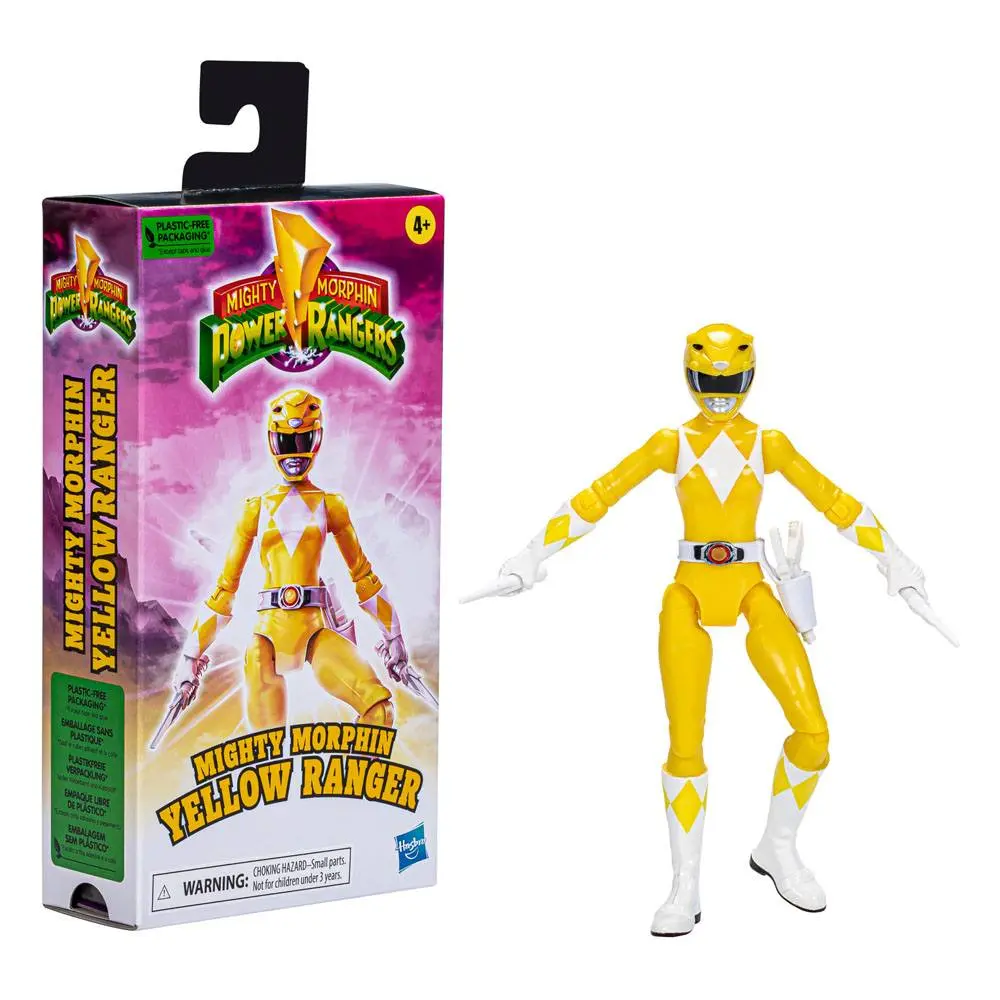Power Rangers Mighty Morphin Yellow Ranger akciófigura 15 cm termékfotó