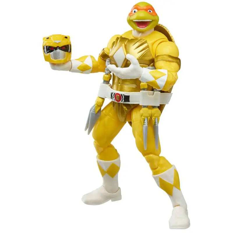 Power Rangers Ninja turtles April Oneil + Michenlangelo figura csomag 15cm termékfotó
