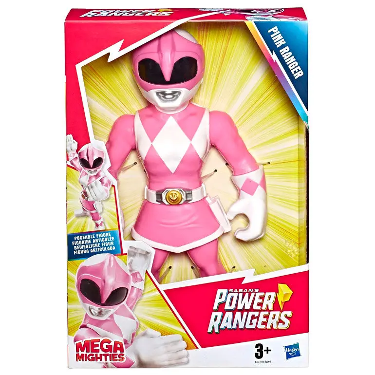 Power Rangers Pink Ranger Mega Mighties figura 25cm termékfotó