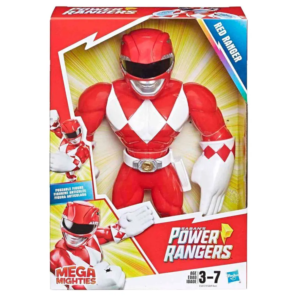 Power Rangers Red Ranger Mega Mighties figura 25cm termékfotó