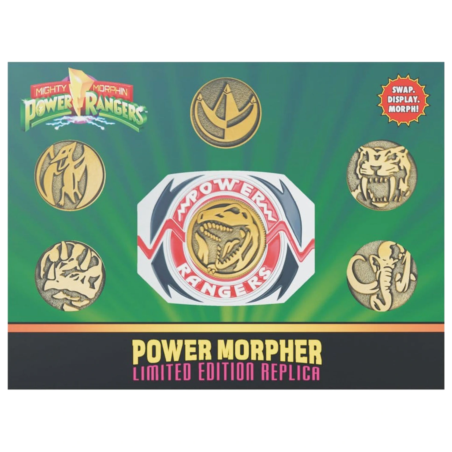 Power Rangers replika Interchangeable Power Morpher Limitált kiadás 7 x 9 cm termékfotó