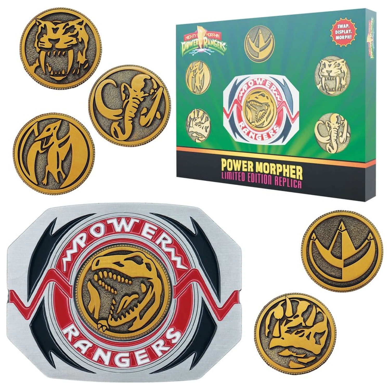 Power Rangers replika Interchangeable Power Morpher Limitált kiadás 7 x 9 cm termékfotó