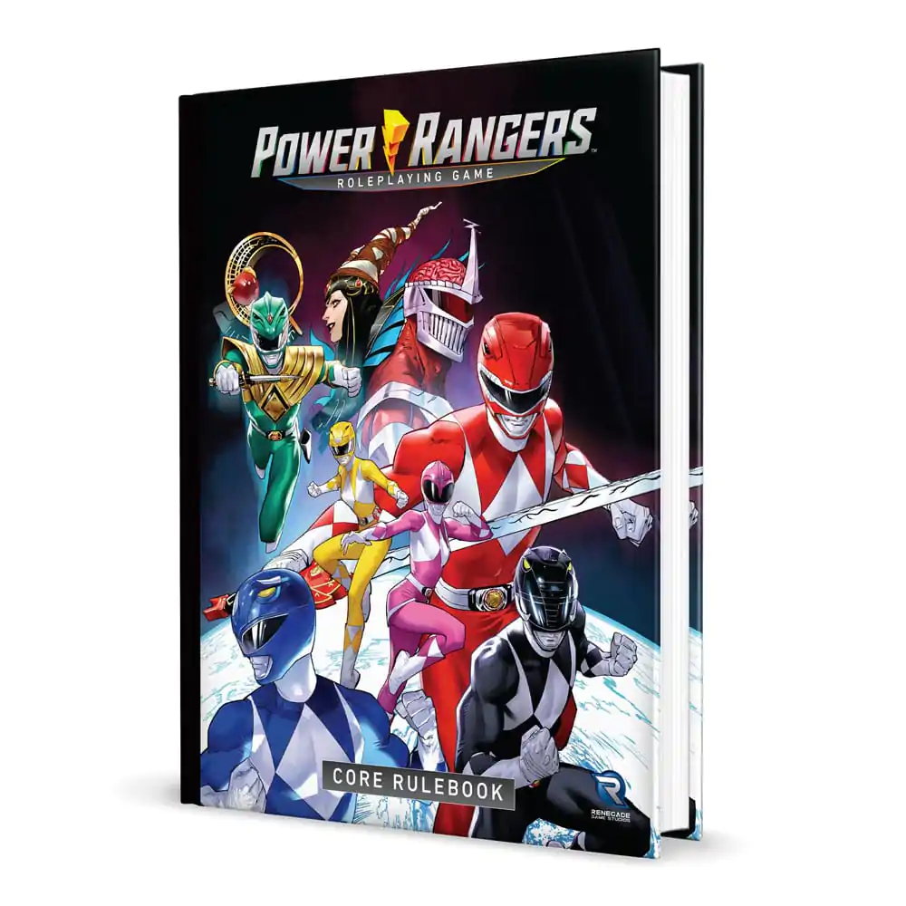 Power Rangers RPG Core angol nyelvű szabálykönyv termékfotó