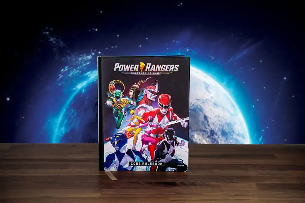 Power Rangers RPG Core angol nyelvű szabálykönyv termékfotó