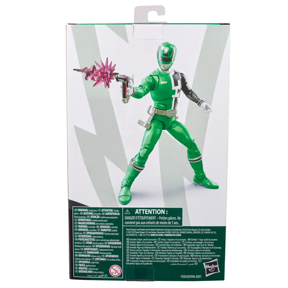 Power Rangers S.P.D. Green Ranger figura 15cm termékfotó