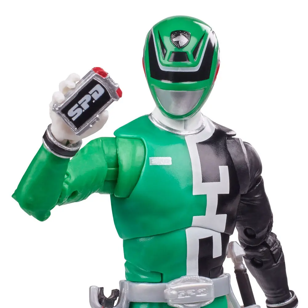 Power Rangers S.P.D. Green Ranger figura 15cm termékfotó