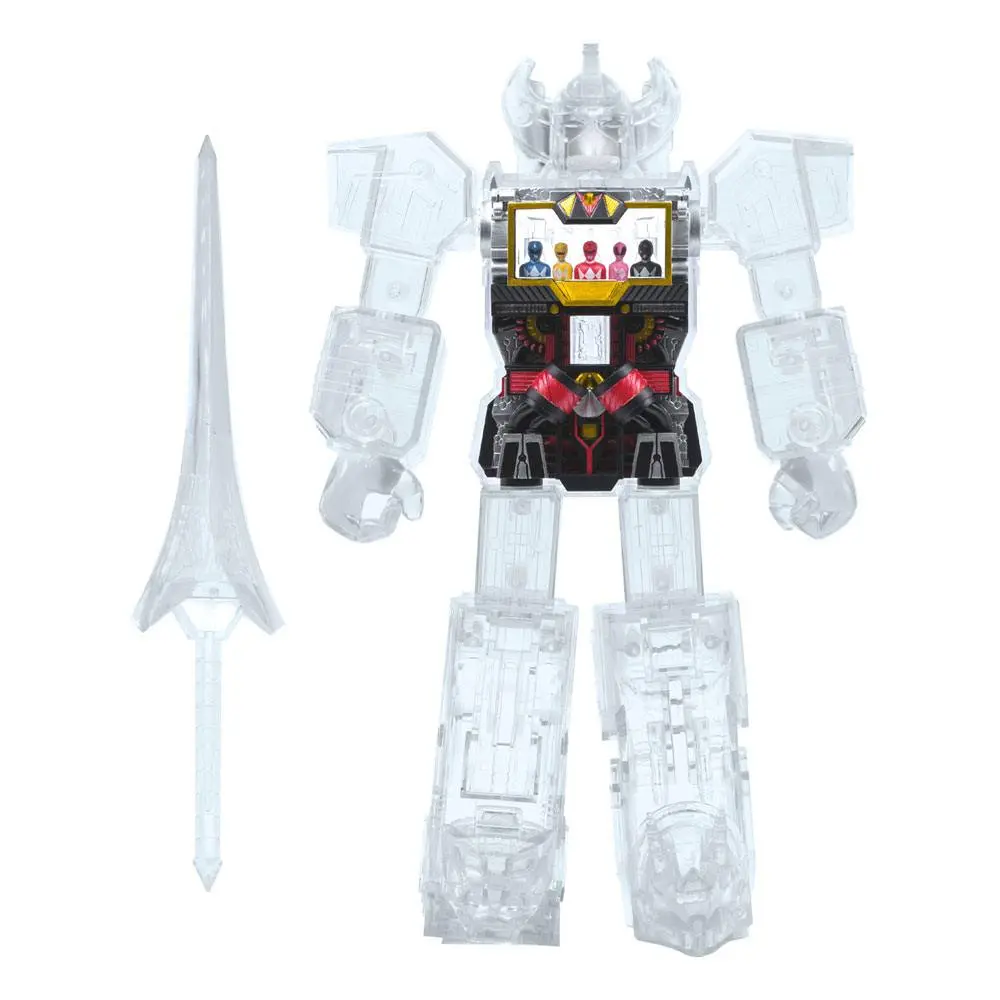 Power Rangers Super Cyborg Cyborg Megazord (Clear) akciófigura 28 cm termékfotó