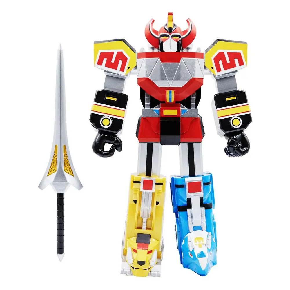 Power Rangers Super Cyborg Cyborg Megazord (Clear) akciófigura 28 cm termékfotó