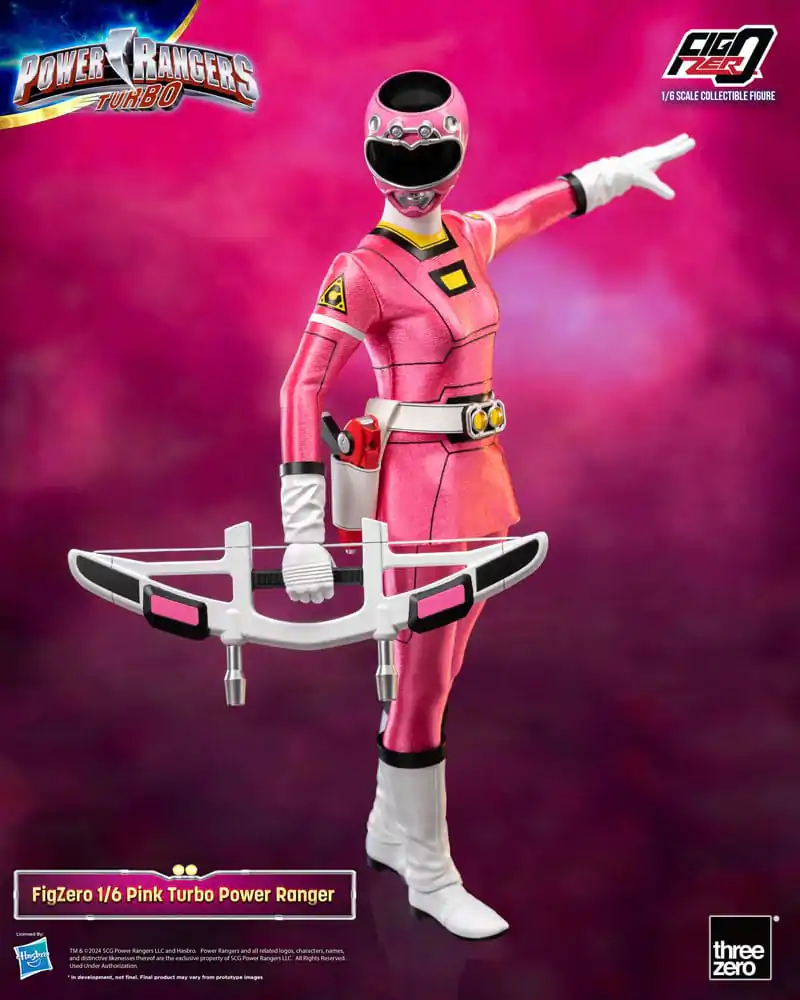 Power Rangers Turbo FigZero 1/6 Pink Turbo Power Ranger akciófigura 30 cm termékfotó