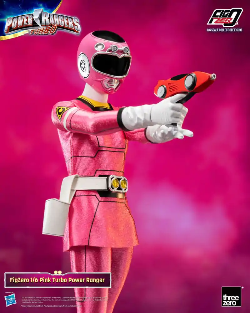 Power Rangers Turbo FigZero 1/6 Pink Turbo Power Ranger akciófigura 30 cm termékfotó