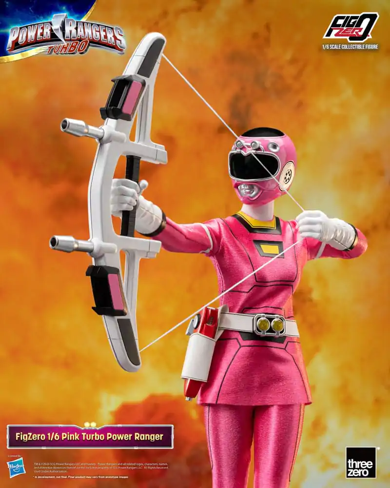 Power Rangers Turbo FigZero 1/6 Pink Turbo Power Ranger akciófigura 30 cm termékfotó