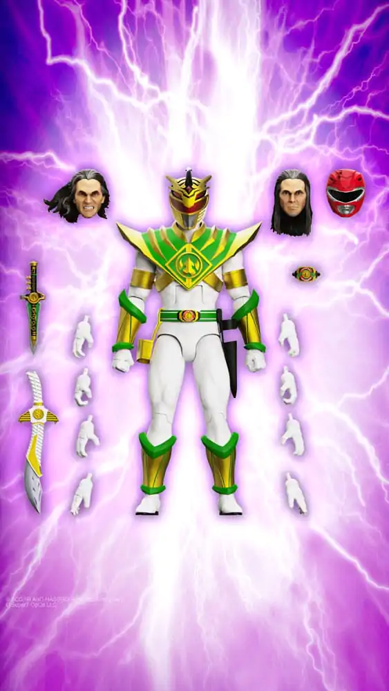 Power Rangers Ultimates Mighty Morphin Power Rangers Lord Drakkon akciófigura 18 cm termékfotó