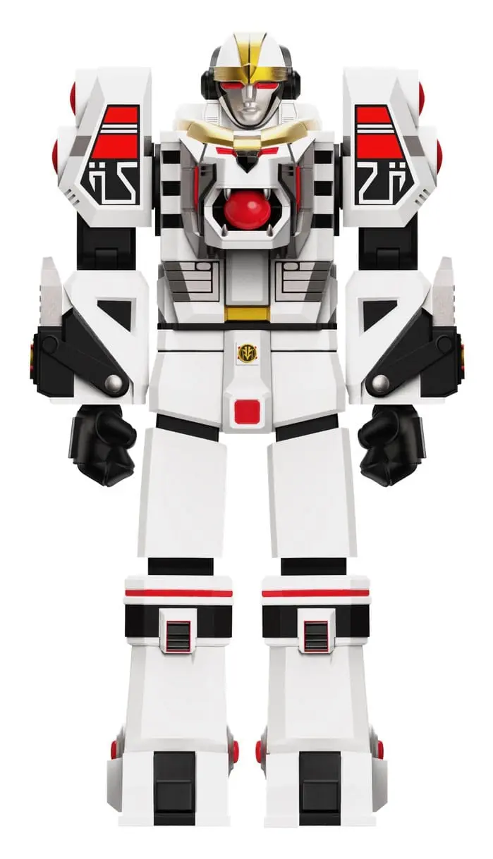 Power Rangers Ultimates White Tigerzord (Warrior Mode) akciófigura 18 cm termékfotó