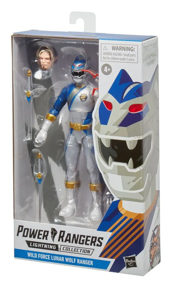 Power Rangers Wild Force Lightning Collection 2022 Lunar Wolf Ranger akciófigura 15 cm termékfotó
