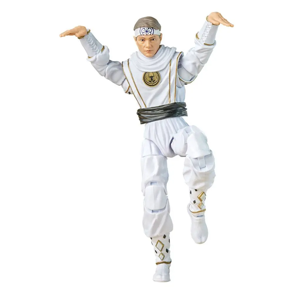 Power Rangers x Cobra Kai Ligtning Collection Morphed Daniel LaRusso White Crane Ranger akciófigura 15 cm termékfotó