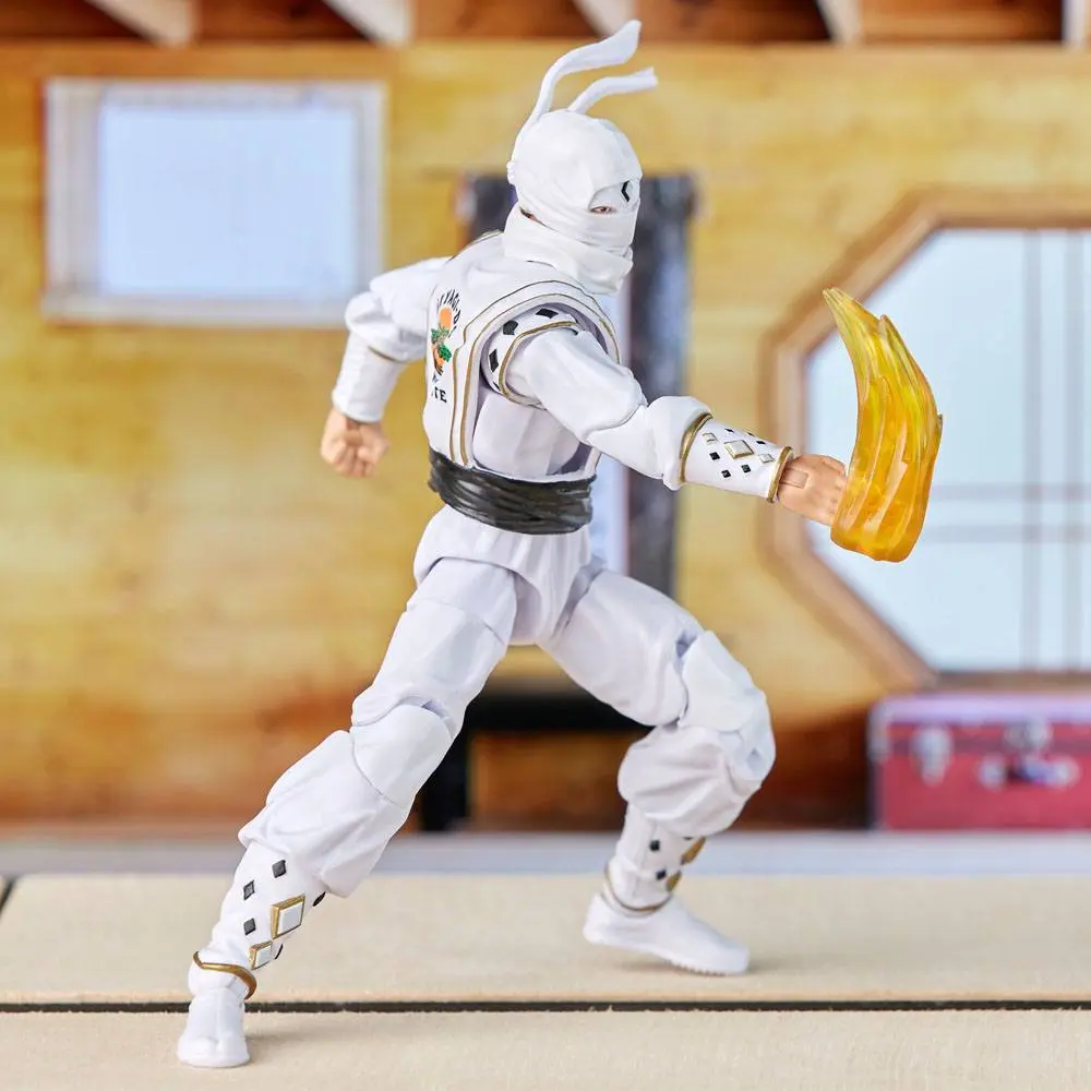 Power Rangers x Cobra Kai Ligtning Collection Morphed Daniel LaRusso White Crane Ranger akciófigura 15 cm termékfotó
