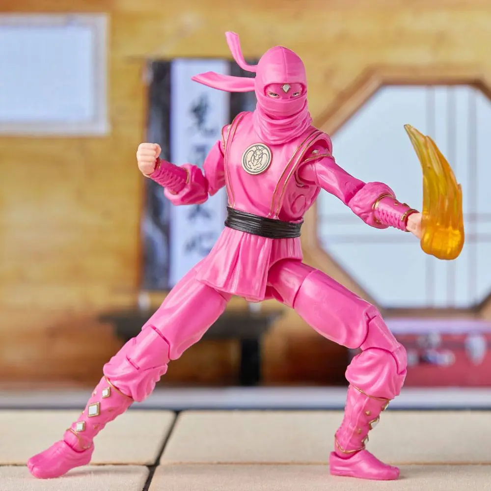 Power Rangers x Cobra Kai Ligtning Collection Morphed Samantha LaRusso Pink Mantis Ranger akciófigura 15 cm termékfotó