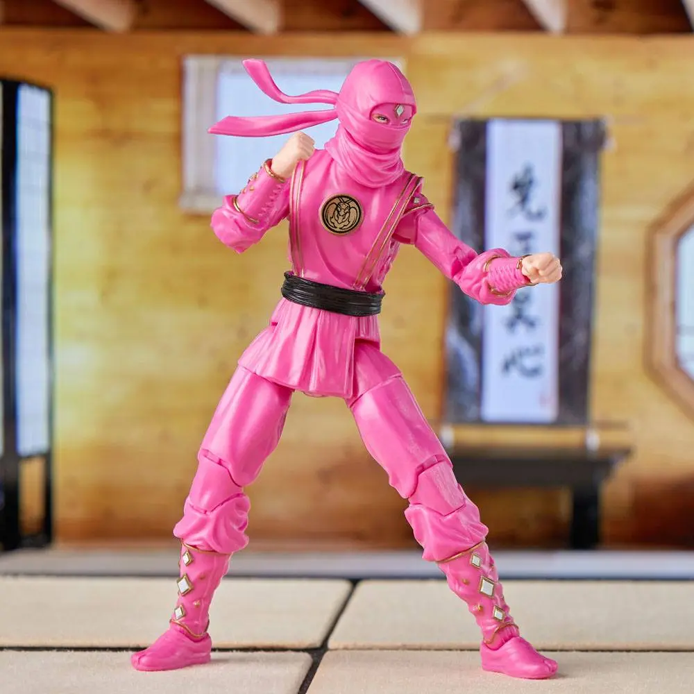 Power Rangers x Cobra Kai Ligtning Collection Morphed Samantha LaRusso Pink Mantis Ranger akciófigura 15 cm termékfotó