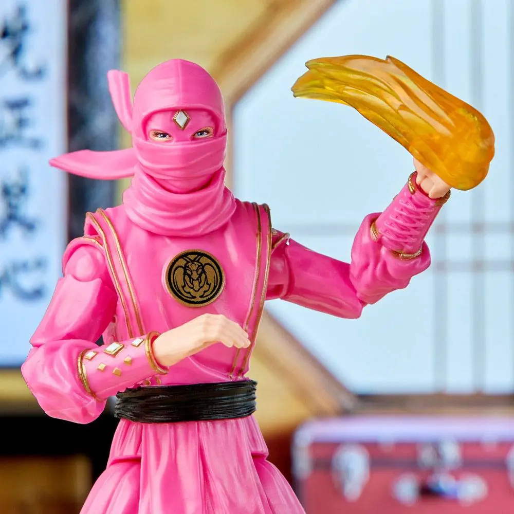 Power Rangers x Cobra Kai Ligtning Collection Morphed Samantha LaRusso Pink Mantis Ranger akciófigura 15 cm termékfotó