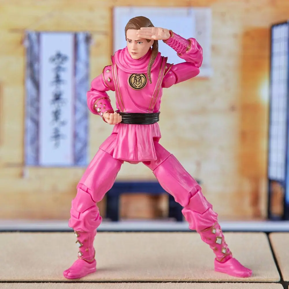 Power Rangers x Cobra Kai Ligtning Collection Morphed Samantha LaRusso Pink Mantis Ranger akciófigura 15 cm termékfotó