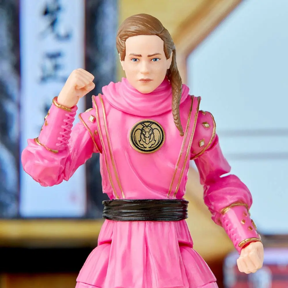 Power Rangers x Cobra Kai Ligtning Collection Morphed Samantha LaRusso Pink Mantis Ranger akciófigura 15 cm termékfotó