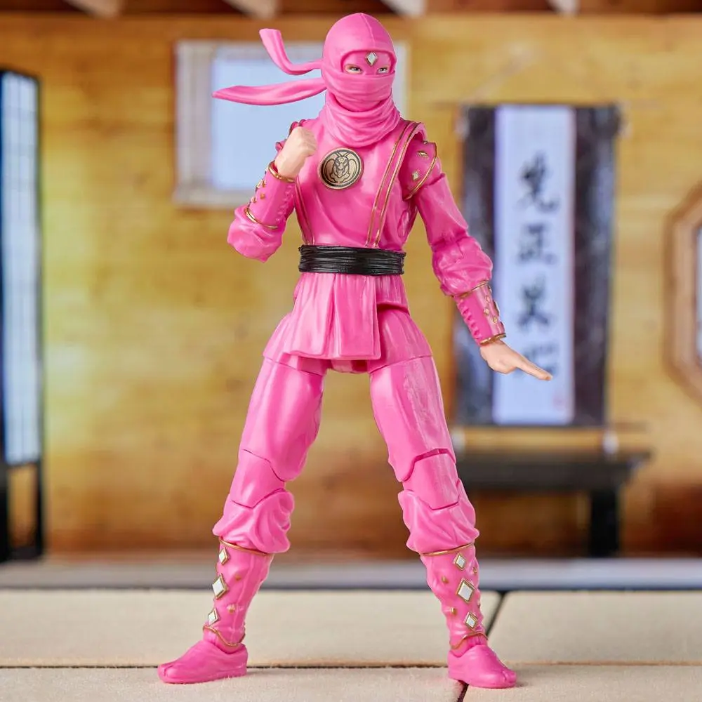 Power Rangers x Cobra Kai Ligtning Collection Morphed Samantha LaRusso Pink Mantis Ranger akciófigura 15 cm termékfotó