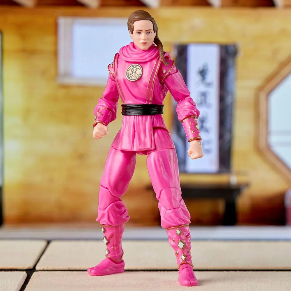 Power Rangers x Cobra Kai Ligtning Collection Morphed Samantha LaRusso Pink Mantis Ranger akciófigura 15 cm termékfotó