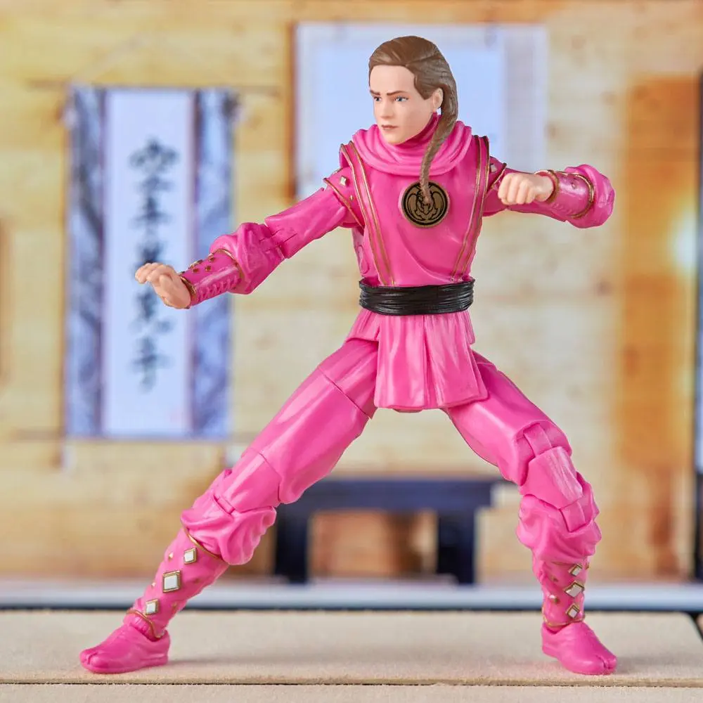 Power Rangers x Cobra Kai Ligtning Collection Morphed Samantha LaRusso Pink Mantis Ranger akciófigura 15 cm termékfotó
