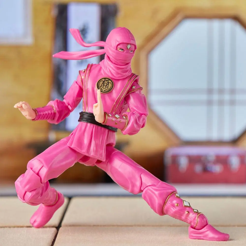 Power Rangers x Cobra Kai Ligtning Collection Morphed Samantha LaRusso Pink Mantis Ranger akciófigura 15 cm termékfotó