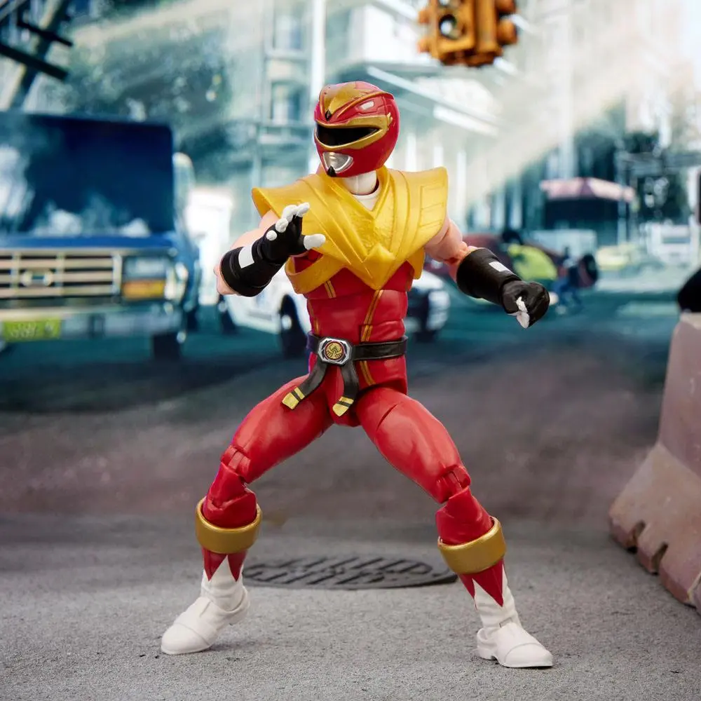 Power Rangers x Street Fighter Lightning Collection  Morphed Ken Soaring Falcon Ranger akciófigura 15 cm termékfotó